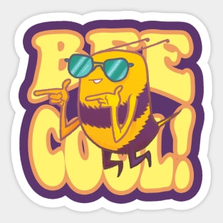 Bee Cool! Sticker